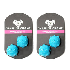 Mini Squeaky Dog Ball Soft Floatable Toss Chase Toy Small Dogs
