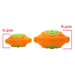Dog Football Toy Floatable Squeaky Durable Fetch Ball Medium Large Dogs