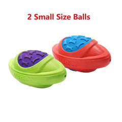 Dog Football Toy Floatable Squeaky Durable Fetch Ball Medium Large Dogs