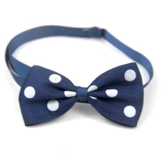 Polka Dot Bow Webbing Pet Accessories