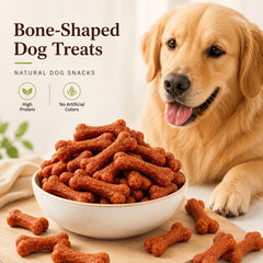 Chicken Dumbbell Dog Treats High Protein Natural Training Chews for Dogs