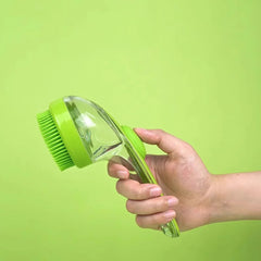Pet Bath Brush Massage Scrub Grooming Tool for Small Dogs Cats