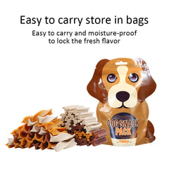 Dog Teething Sticks Mixed Flavor Dental Chews Training Reward Treats 120g
