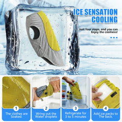 Cooling Dog Shirt Breathable Sun Protection Reflective Summer Pet Vest