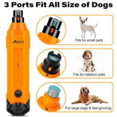 Rechargeable Dog Nail Grinder Six Speed Quiet Electric Pet Nail Trimmer