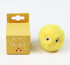 Smart Interactive Cat Ball Plush Electric Catnip Touch Squeaky Toy Training