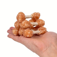 Chicken Dumbbell Dog Treats High Protein Natural Training Chews for Dogs