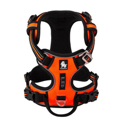 No Pull Reflective Dog Harness Adjustable Step-In Nylon Control Comfortable Truelove