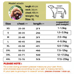 Waterproof Dog Raincoat Jumpsuit Pet Jacket Water Resistant Outdoor Coat