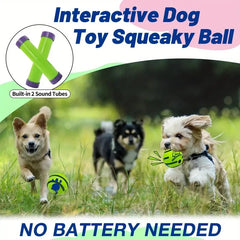 Interactive Giggle Dog Ball IQ Training Mental Stimulation Exercise Toy Fun