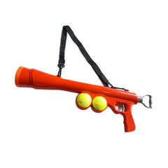 Dog Ball Launcher Toy Tennis Throwing Gun Interactive Outdoor Training Play