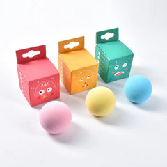 Smart Interactive Cat Ball Plush Electric Catnip Touch Squeaky Toy Training
