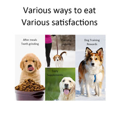 Dog Teething Sticks Mixed Flavor Dental Chews Training Reward Treats 120g