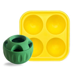 Interactive Dog Treat Toy Silicone Frozen Enrichment Chew Resistant Feeder Puzzle