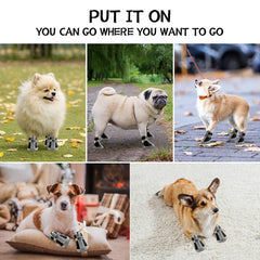 Waterproof Dog Shoes Paw Protectors Anti Slip Boots Large Medium Dogs