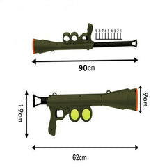Dog Ball Launcher Toy Tennis Throwing Gun Interactive Outdoor Training Play