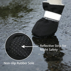 Waterproof Puppy Dog Shoes Anti Slip Soft Sole Small Pet Boots