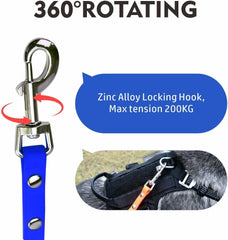 Waterproof PVC Dog Leash Long Training Lead Easy Clean Durable Outdoor