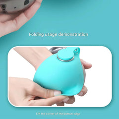 Stainless Steel Dog Water Bottle Leak Proof Travel Bowl 285ml Portable