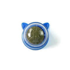 Natural Catnip Wall Stick On Ball Treat for Healthy Pet Cats