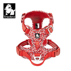 No Pull Reflective Dog Harness Adjustable Step-In Nylon Control Comfortable Truelove