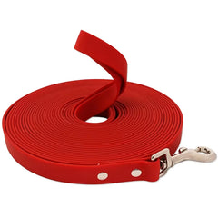 Waterproof PVC Dog Leash Long Training Lead Easy Clean Durable Outdoor