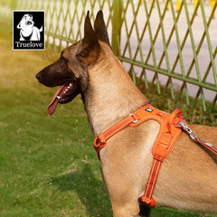 No Pull Reflective Dog Harness Adjustable Step-In Nylon Control Comfortable Truelove