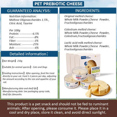 Freeze Dried Cheese Pet Treats High Calcium Digestive Support Daily Snacks