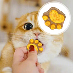 Cat Paw Shape Dried Snacks Teeth Cleaning Treats