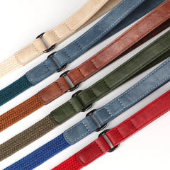 5ft Nylon Dog Leash Strong Leather Handle Durable Walking Pet Lead