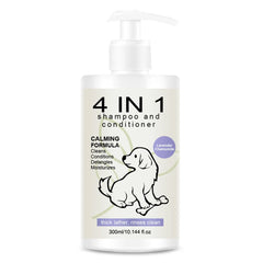 4 In 1 Pet Shampoo Conditioner Clean Fresh Coat Care Formula
