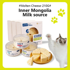 Freeze Dried Cheese Pet Treats High Calcium Digestive Support Daily Snacks