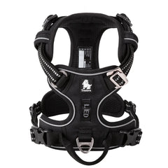 No Pull Reflective Dog Harness Adjustable Step-In Nylon Control Comfortable Truelove
