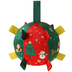 Dog Bell Sound Football Toy Interactive Outdoor Training Squeaky Pet Ball