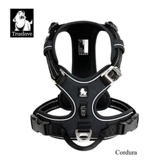 No Pull Reflective Dog Harness Adjustable Step-In Nylon Control Comfortable Truelove