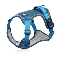 Reflective Tactical Dog Harness Waterproof 1680D Oxford Adjustable Medium Large Vest