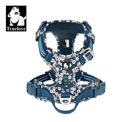 No Pull Reflective Dog Harness Adjustable Step-In Nylon Control Comfortable Truelove