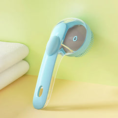 Pet Bath Brush Massage Scrub Grooming Tool for Small Dogs Cats