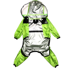 Waterproof Dog Raincoat Jumpsuit Pet Jacket Water Resistant Outdoor Coat