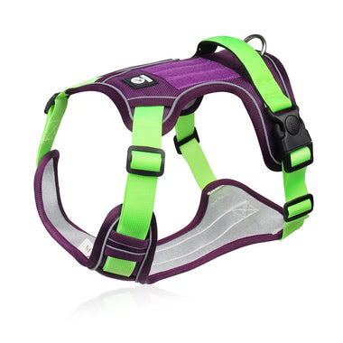 Reflective Tactical Dog Harness Waterproof 1680D Oxford Adjustable Medium Large Vest