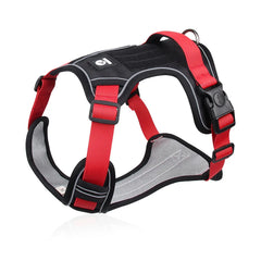 Reflective Tactical Dog Harness Waterproof 1680D Oxford Adjustable Medium Large Vest