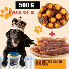 Duck Jerky Chicken Wrapped Sweet Potato Dog Treats Chewy Training Snacks