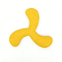 Dog Boomerang Flying Disc Tough Chew Water Fetch Toy Durable