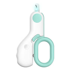 LED Pet Nail Clipper Safety Lock Professional Dog Cat Claw Trimmer