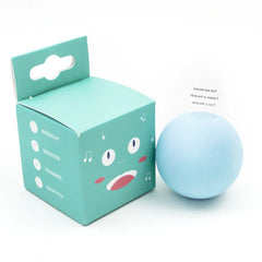 Smart Interactive Cat Ball Plush Electric Catnip Touch Squeaky Toy Training