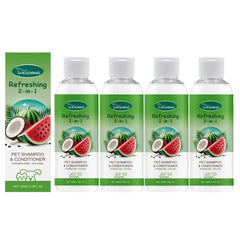 Hypoallergenic Pet Shampoo Conditioner Tear Free pH Balanced Sensitive Skin Formula