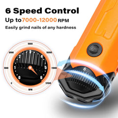 Rechargeable Dog Nail Grinder Six Speed Quiet Electric Pet Nail Trimmer