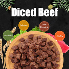 Beef Dog Training Treats Nutritious Chewy Snacks for Puppies Adult Dogs