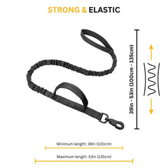 Tactical Dog Harness Leash Set Military No Pull Training Vest Handle
