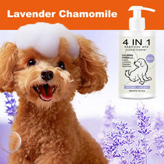 4 In 1 Pet Shampoo Conditioner Clean Fresh Coat Care Formula